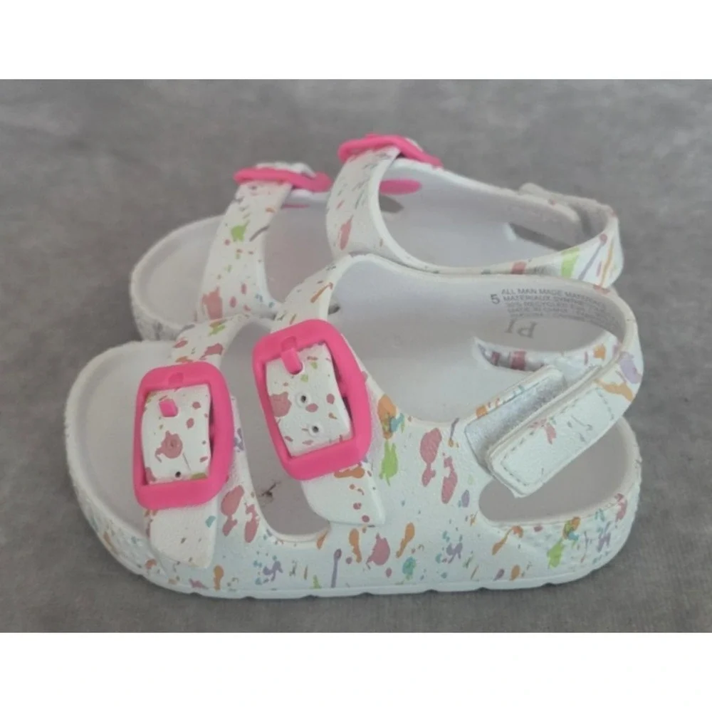 Childrens Place Girl Toddler Size 5 White Slide